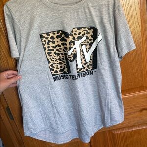 MTV Gray Graphic Tee